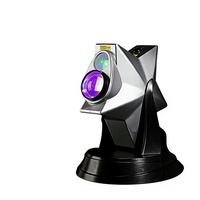 Nouveau projecteur laser LED RGB ciel étoilé avec base rotative, contrôle par application, lumière de galaxie à intensité variable pour chambre à coucher et éclairage sensoriel de pièce