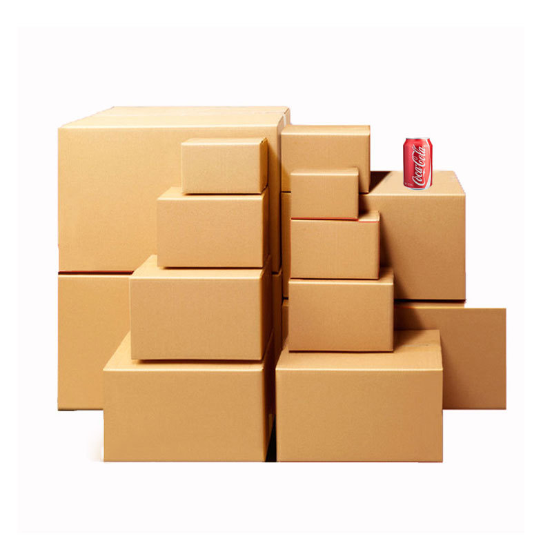 Cheapest Lower MOQ Stock Cardboard Packaging Moving Shipping Boxes Corrugated Cartons