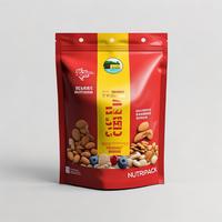 Bolsa de Fondo Plano de 8oz para Alimentos, con Cierre Hermético, Bloqueo UV, de Alta Barrera, para Barbacoa, Marca Artisan Oregano