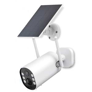 Caméra IP Wifi 2Mp 1080p avec panneau solaire, caméra de surveillance extérieure - Product Image 1