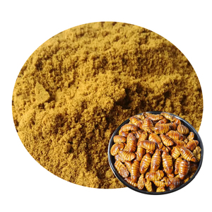 थोक मूल्य खाद्य ग्रेड/फीड ग्रेड कृत्रिम सिल्कवर्म प्यूपा भोजन कोकून पाउडर - Product Image 1