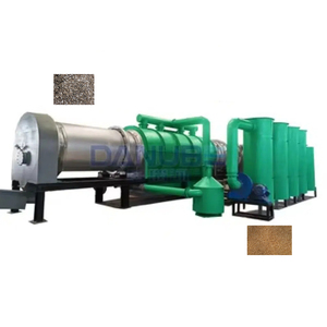 Máquina de Carbón de Cáscara de Coco de Alto Rendimiento Continuo - Carbonizador de Biomasa y Briquetas de Madera - Product Image 1