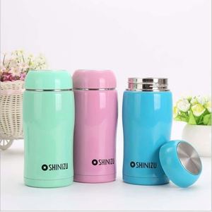 Shinizu Stainless Steel Vacuum Tumbler Double Wall <b>Insulated</b> Travel <b>Mug</b> Mint Pink Blue Color Minimalist Design - Product Image 4