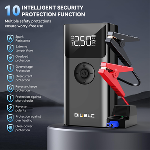 Портативное пусковое устройство 4-в-1 с компактным дизайном и насосом для подкачки шин, лучшее 6-в-1 с защитой от искр - Product Image 5