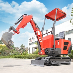 Heavy Duty Factory Mini <b>Excavator</b> Cheap Excavating <b>Machinery</b> Chinese 0.8 Ton Small Digger Crawler Prices Escavatora - Product Image 1