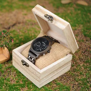 BOBO BIRD, productos en oferta, relojes de pulsera de madera para hombre, reloj hecho a mano con movimiento de cuarzo miyota