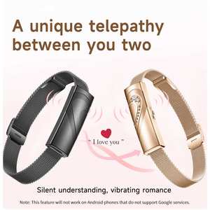 Bracelet intelligent étanche sans écran pour couples, moniteur de santé et tracker d'activité, marque privée, vente en gros, tendance - Product Image 2