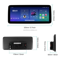 Superventas 12,3 ''pantalla táctil completa Panel Android reproductor Multimedia para coche marco estéreo para TOYOTA Old RAV4 GPS DSP incorporado