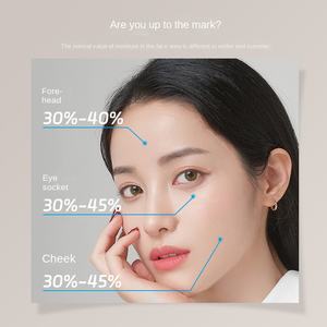 Testeur de peau portable pour la teneur en eau et en huile et l'élasticité, réponse rapide du capteur, conception portable pour les voyages - Product Image 3