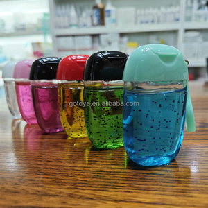 Kustom Mini 30ml ukuran perjalanan 75% Gel pembersih tangan alkohol dengan aroma kimia & buah membunuh 99.99% kuman - Product Image 3