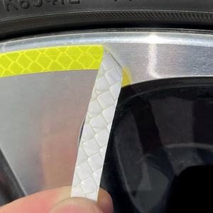 20 unids/set motocicletas bicicletas coches <span class=keywords><strong>llanta</strong></span> <span class=keywords><strong>pegatina</strong></span> rueda noche seguridad reflectante cubo de rueda <span class=keywords><strong>pegatina</strong></span> embellecedora - Product Image 3