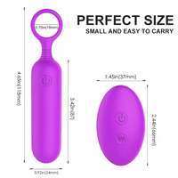 Mini-Bullet-Vibrator für Frauen G-Punkt-Vergnügen Starke Vibration AV-Stab-Massagegerät USB-Stromversorgung Sexspielzeug