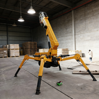 Grue araignée à commande de charge précise de 5 tonnes pour l'entretien des éoliennes en hauteur