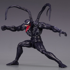 SHF Marvel Universe Película DE ACCIÓN Juguete modelo hecho a mano-Venom 2 Symbiote Amazing Spider-M Plástico duradero DY - Product Image 4