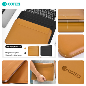 COTECI-Funda de nailon para ordenador portátil, de <span class=keywords><strong>13</strong></span>, <span class=keywords><strong>14</strong></span>, 15 y 16 pulgadas, de piel sintética, con asa y soporte, para ordenador portátil de negocios - Product Image 5