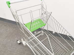 60L <strong>Small</strong> Metal Shopping Basket Supermarket Shopping <strong>Trolley</strong> with High Quality - Product Image 4