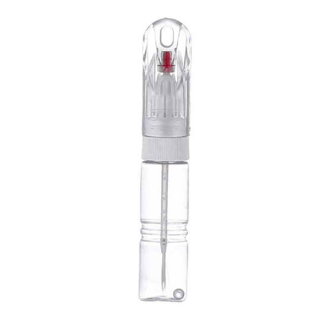 Touch-up Pen Transparent Cap Pen Tip Brush Bottle Body with Waistline,