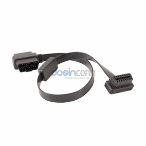 Кабель-удлинитель OBD2 (1 на 2) с плоским разъемом - Product Image 3