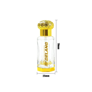 Bottiglia di olio di profumo ottagonale di moda unica vuota 3Ml 6Ml bottiglie di profumo campioni 12Ml bottiglie di olio di profumo <span class=keywords><strong>con</strong></span> bastoncino di vetro - Product Image 2