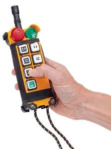 Control remoto inalámbrico de 8 Botones de doble velocidad, polipasto de grúa, varios controles de radio para su elección
