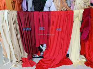 Rideau de fond de scène anti-plis pour mariage, couleur <span class=keywords><strong>bordeaux</strong></span>, draperies à <span class=keywords><strong>double</strong></span> couche, décoration de mariage - Product Image 6