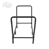 Kawagebo Kamp (KK) L 865 X W 330 X H 458 mm Soporte para Leños de Leña de Acero al Carbono, Almacenamiento de Madera para Chimenea