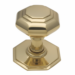 Perilla de puerta central redonda de latón, perilla de puerta central en la manija de tracción, perillas de puerta de latón de Metal personalizadas, artículos de Hardware - Product Image 1