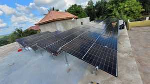 หม้อแปลงไฮบริด 10kw 12kw ออลอินวัน คลื่นไซน์บริสุทธิ์ พร้อมระบบในตัว - Product Image 1