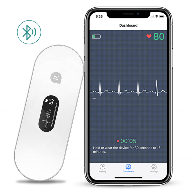 LEPU Portable Home ECG Monitor EKG Monitor for Monitoring Heart Rate