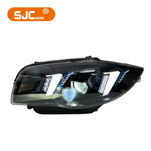 Nouvel Article SJC Phares pour <span class=keywords><strong>BMW</strong></span> Série 1 <span class=keywords><strong>E87</strong></span> E82 Ensemble de Phares LED Modifiés Système d'Éclairage Modifié 2004-2011 - Product Image 5