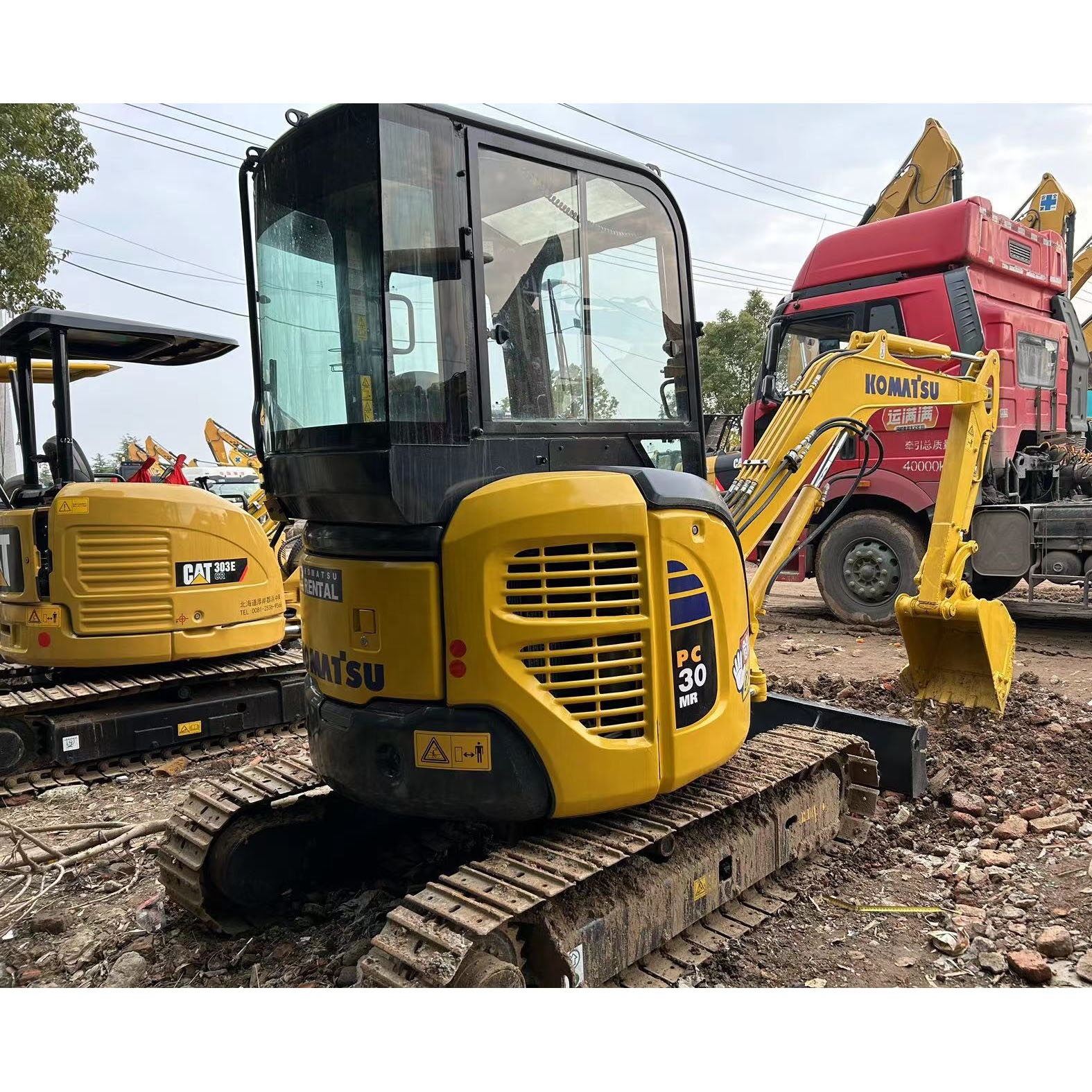 Komatsu PC30-3 Excavator - Reliable Second Hand Option