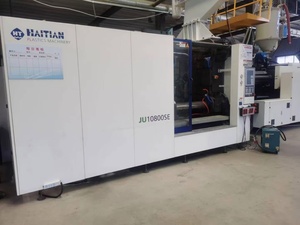 Máquina de moldeo por inyección de plástico usada Haitian <span class=keywords><strong>Ju</strong></span> 1080 Ton para ahorrar espacio a la venta - Product Image 2