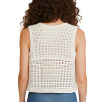 Broderie florale au crochet à la main, motif floral ajouré en tricot fin