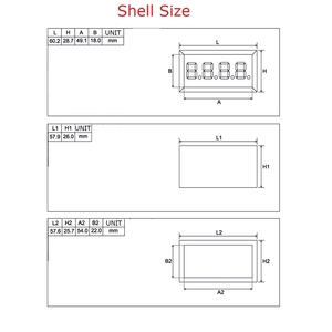 Dc <span class=keywords><strong>5</strong></span>-28V Rs485 Modbus Rtu 0.36 0.56 Inch 4-6 Bit Arabische Cijfers Engelse Karakters <span class=keywords><strong>Display</strong></span> Module Digitale Buis Led Board - Product Image 3