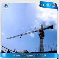 Grue à tour autoportante robuste série QTZ, équipement de levage pour chantier de construction