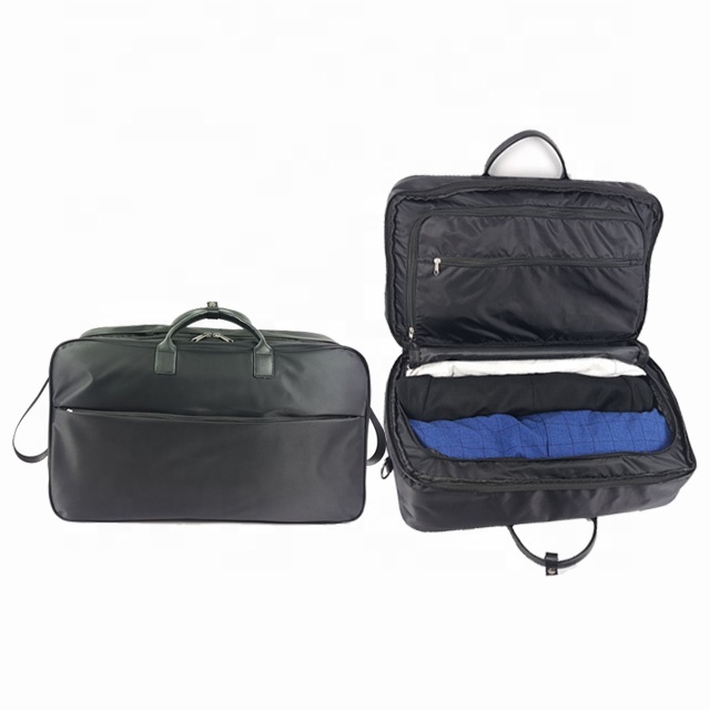 Custom Size Large Capacity Luggage Travel Bags With Leather Handle Suite Case Weekender Travelling Bags Luggage