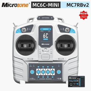 Microzone MC6C/6C Mini 2.4g 6ch Control Remoto Transmisor Receptor Sistema de Radio Rc Avión Dron Multirrotor Helicóptero Coche Barco - Product Image 3