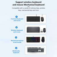 Commutateur KVM USB Justlink 16 ports synchronisé pour souris, clavier, imprimante, 1 entrée 16 sorties, commutateur USB 2.0