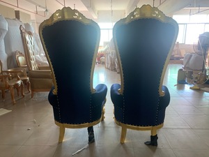Reposabrazos <span class=keywords><strong>de</strong></span> lujo más barato, silla <span class=keywords><strong>de</strong></span> trono real <span class=keywords><strong>de</strong></span> rey <span class=keywords><strong>de</strong></span> <span class=keywords><strong>oro</strong></span> <span class=keywords><strong>de</strong></span> lujo, boda, novio, eventos, banquete, <span class=keywords><strong>Hotel</strong></span> - Product Image 5