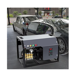 เครื่องฉีดน้ำแรงดันสูงแบบติดผนัง 4KW 220 บาร์ 3200 ปอนด์ต่อตารางนิ้ว สำหรับล้างรถยนต์ อัตโนมัติ ใช้กับน้ำเย็น  แบบติดผนัง 380V 200 บาร์ 290 - Product Image 1