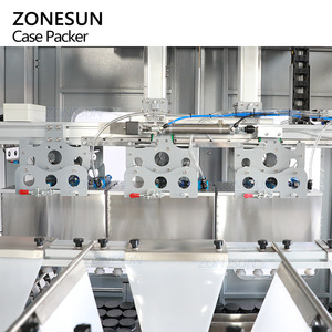 ZONESUN ZS-CPL Automatic Servo Pick and Place Bottle Jar Vertical <b>Top</b> <b>Load</b> Case Vacuum Gripper Grab Type Packaging Machine - Product Image 4