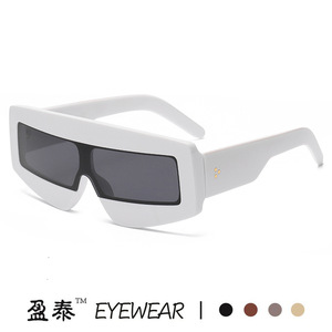 Eyewear <b>Oversized</b> Square <b>Sunglasses</b> UV400 PC Frame Unisex Fashion Style - Product Image 5