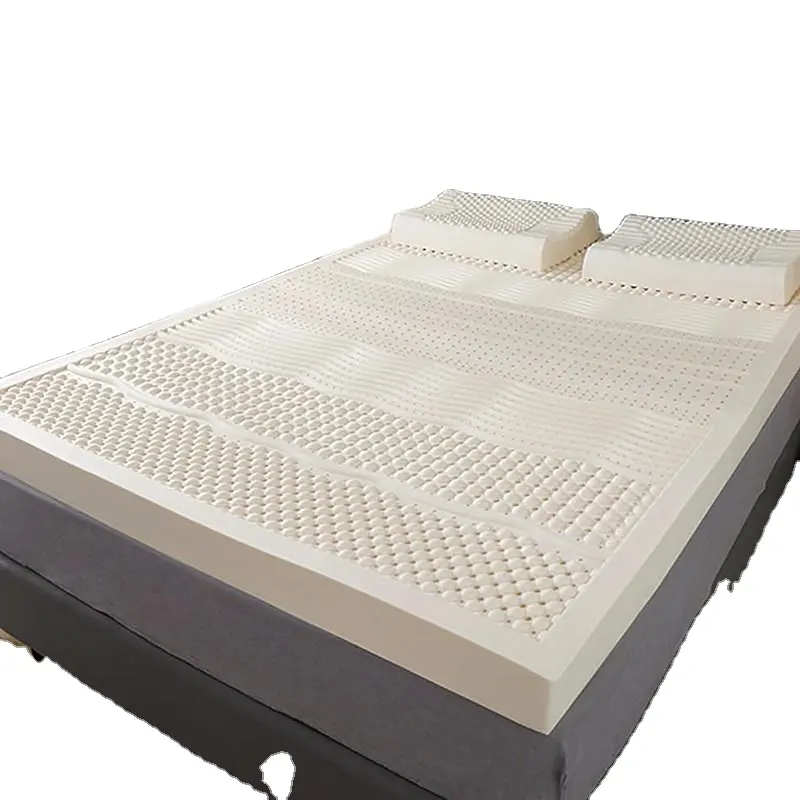 Fabriek Matras Prijs Goedkope Natuurlijke Latex 10Cm Topper Matras Met Covers