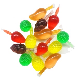 Tik Tok Tùy Chỉnh Bao Bì Hỗn Hợp Mini Juice Các Loại Trái Cây Hình Dạng Jelly Candy - Product Image 2