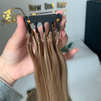 Usine Fasimei Couleur de cheveux de haute qualité Balayage Cheveux vierges Vendeurs 6d Machine d'extensions de cheveux
