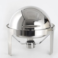 Hot Pot Buffet Poêle Hôtel Fourniture En Acier Inoxydable Buffet Chauffe-Plats Chauffe-Plat