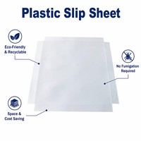 Lámina Deslizante de Plástico HDPE Impermeable, Reutilizable, Alternativa a Palés para Logística de Exportación y Entrega de Carga