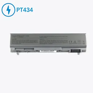 PT434 KY265 FU266 แบตเตอรี่แล็ปท็อปสําหรับ Dell Latitude E6400 E6500 E6410 E6510 ความแม่นยํา M2400 M4400 แบตเตอรี่โน้ตบุ๊คแบบชาร์จไฟได้