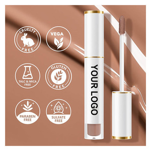 Nouvelle collection de brillants à lèvres végétaliens rouge à lèvres de protection solaire à base minérale de couleur nue populaire sans tests sur les animaux cosmétiques de marque privée - Product Image 3