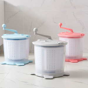 High Capacity Plastic Portable Mini Small Size Hand <strong>Manual</strong> <strong>Washing</strong> <strong>Machine</strong> With Spin Dry <strong>Machine</strong> - Product Image 2